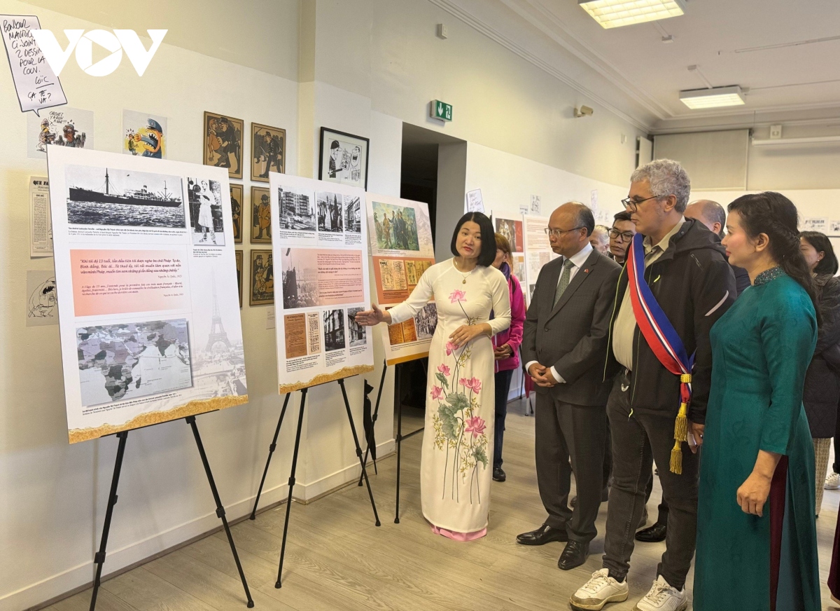Exposition “Le Président Hô Chi Minh et la France” au Musée de l Histoire Vivante en banlieue parisienne