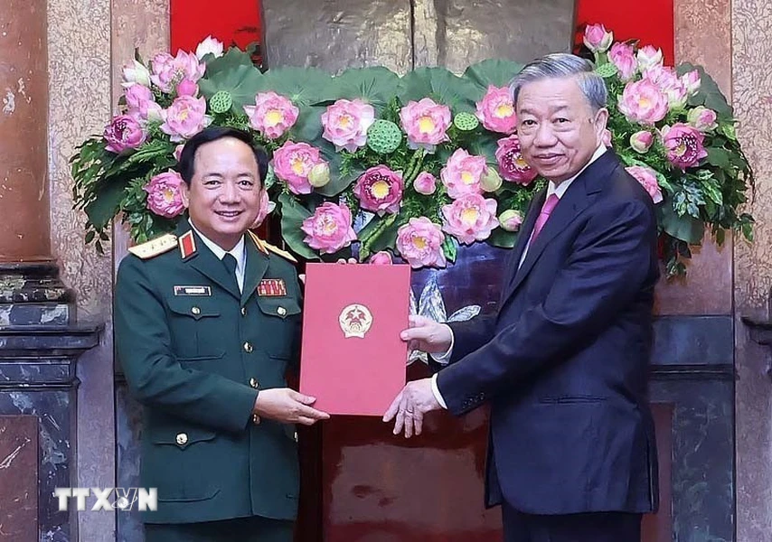 Nomination du nouveau président du Département général de la politique de l Armée populaire du Vietnam