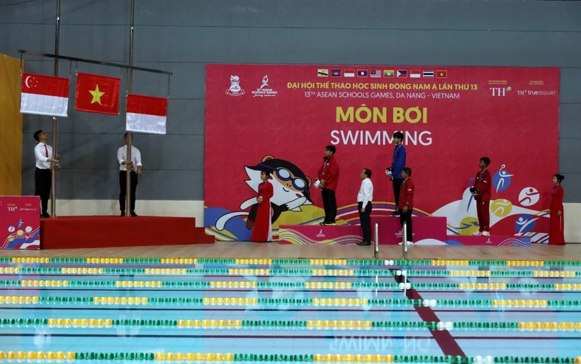 Le Vietnam arrive en tête en natation lors de la 1re journée de compétition lors d un jeux sportif