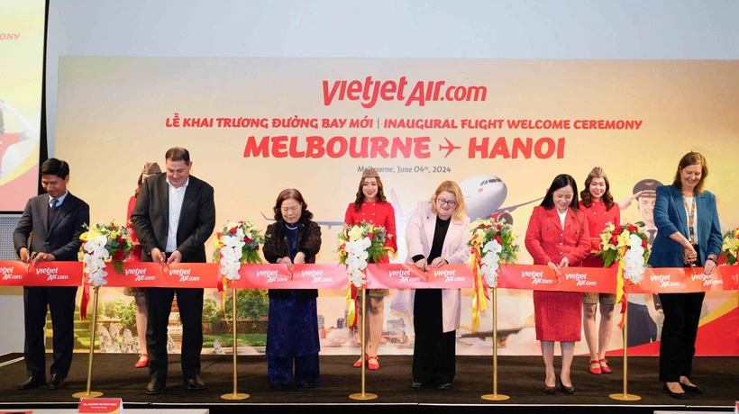 Vietjet ouvre une ligne directe Hanoi-Melbourne