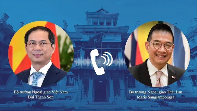 Les deux ministres des AE du Vietnam et de la Thaïlande s’entretiennent au téléphone