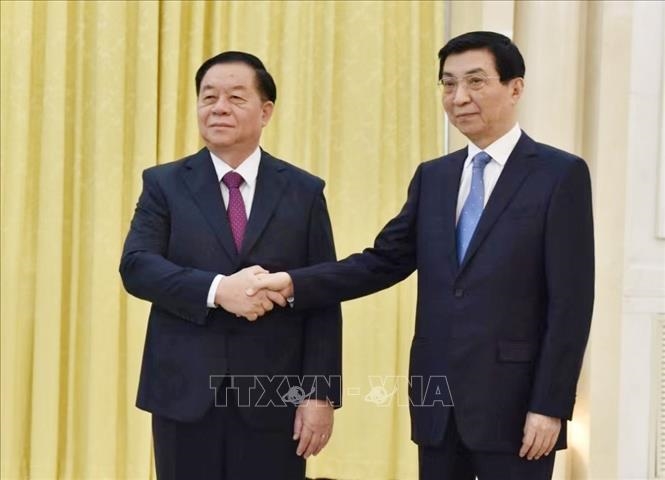 Une délégation du Parti communiste du Vietnam en visite de travail en Chine