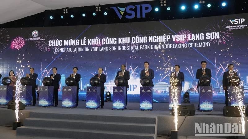 Mise en chantier du parc industriel VSIP Lang Son