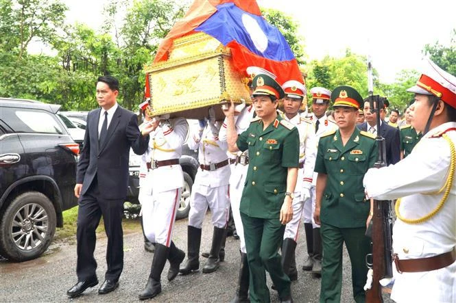 Rapatriement des restes de soldats vietnamiens tombés au Laos