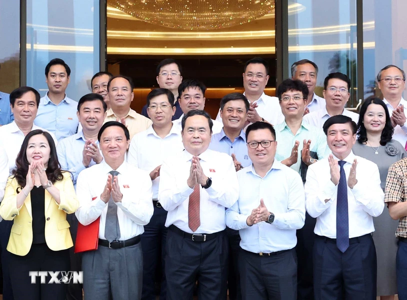 Le président de l’Assemblée nationale rencontre des journalistes