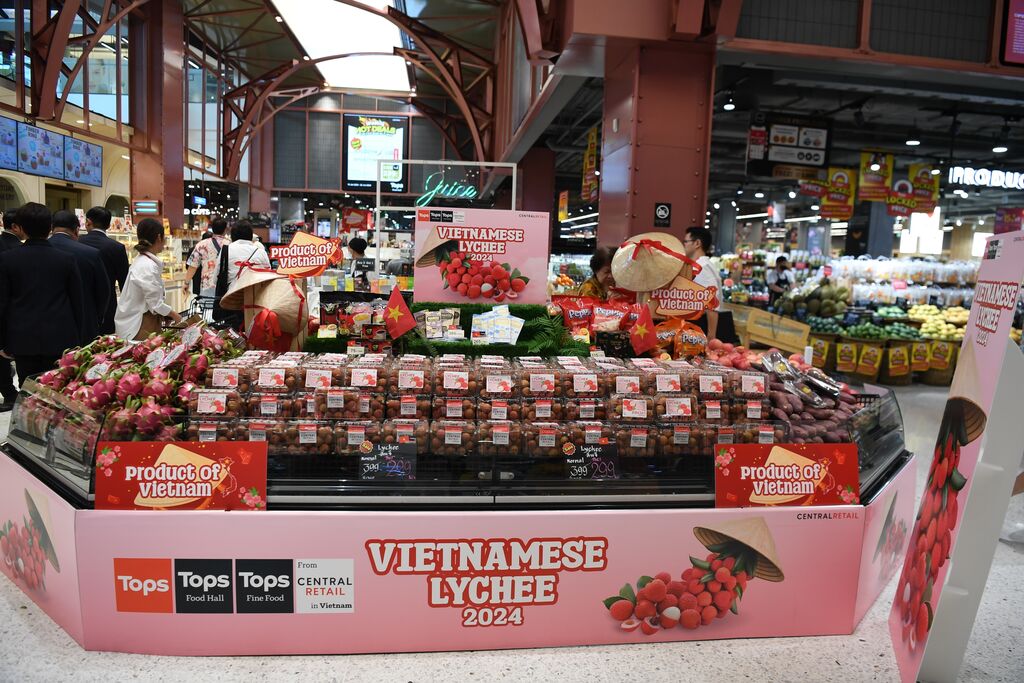 Les litchis vietnamiens deviennent familiers aux consommateurs thaïlandais