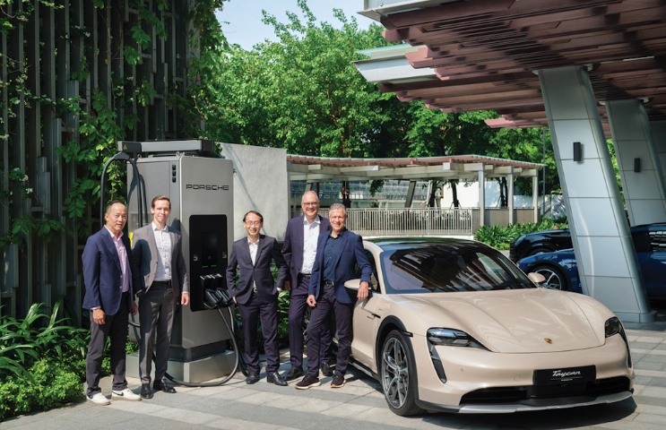 Charge+ de Singapour s associe à Porsche pour développer un réseau de recharge au Vietnam
