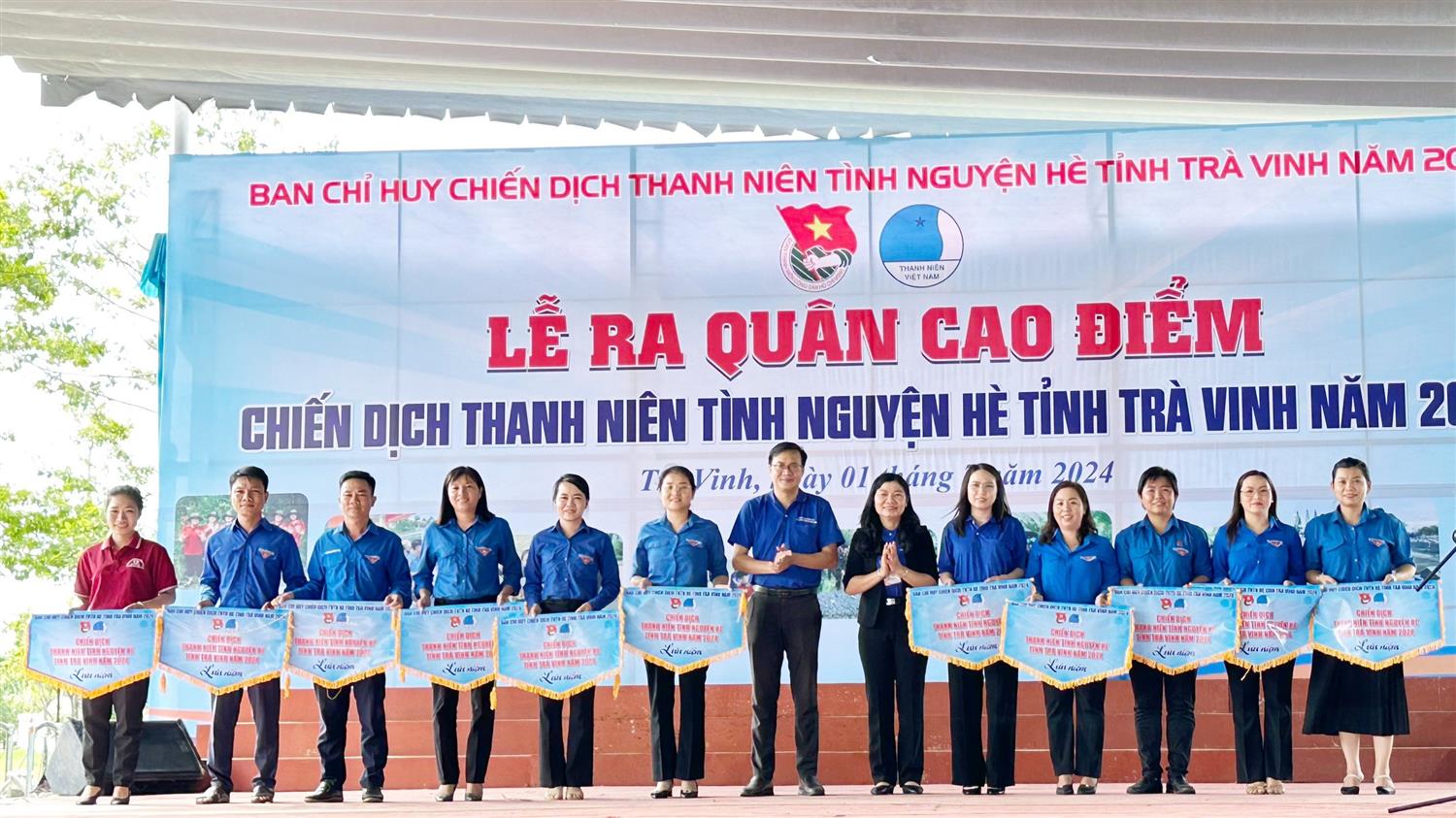 Campagne d’été des jeunes volontaires à Tra Vinh