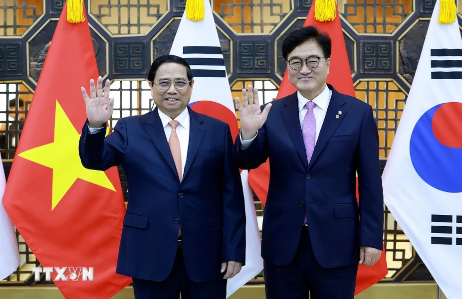 Le Premier ministre vietnamien rencontre le plus haut législateur sud-coréen