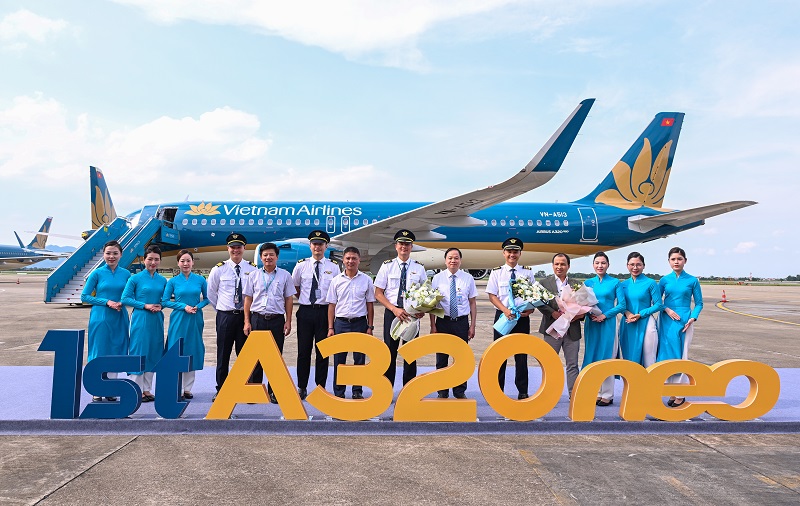 Vietnam Airlines accueille son premier avion Airbus A320neo