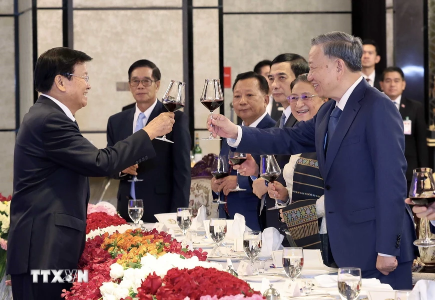 La visite du président vietnamien Tô Lâm largement couverte par la presse lao