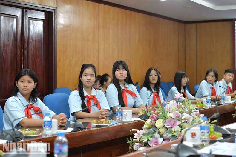 34 jeunes vietnamiens participent à l échange d enfants Vietnam-Chine en 2024