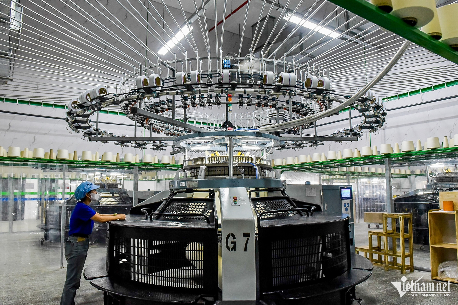 Teinture et textile inauguration d’une usine de 203 millions de dollars Nam Dinh