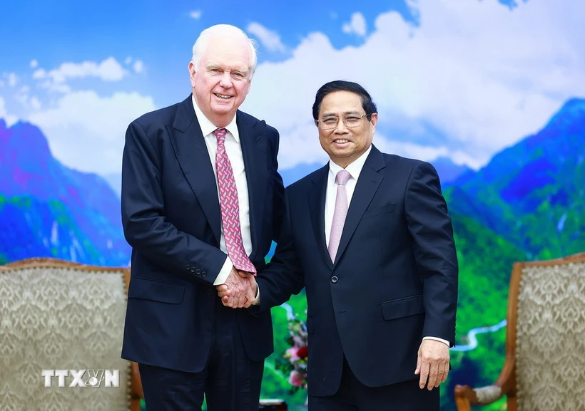 Le Premier ministre reçoit l’ancien directeur du programme Vietnam de l’université Harvard