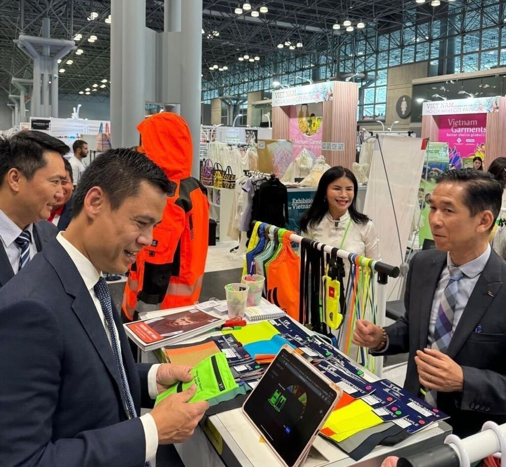 Des entreprises vietnamiennes participent au Texworld New York City 2024