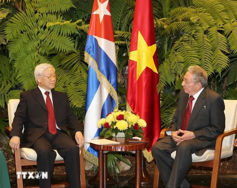 Les médias cubains reconnaissent les contributions du secrétaire général Nguyen Phu Trong