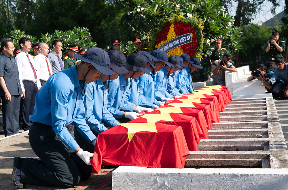 Commémoration des soldats tombés pendant les années de guerre