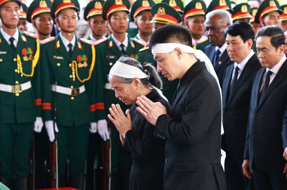 Remerciement du Comité des funérailles nationales et de la famille du SG Nguyên Phu Trong