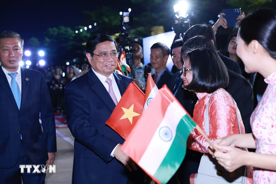 Le Premier ministre Pham Minh Chinh arrive à New Delhi pour une visite d’État en Inde