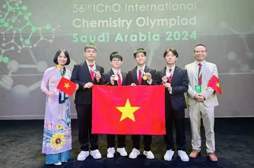 Le Vietnam se classe deuxième aux Olympiades internationales de chimie 2024