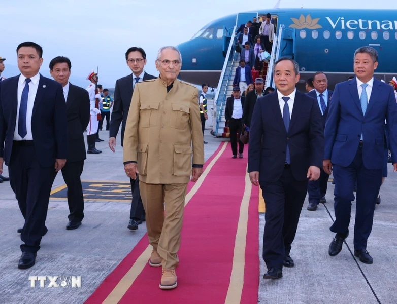 Le président du Timor-Leste arrive à Hanoï, entamant sa visite d État au Vietnam
