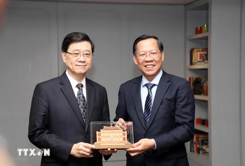 Hô Chi Minh-Ville promeut la coopération économique avec Hong Kong Chine