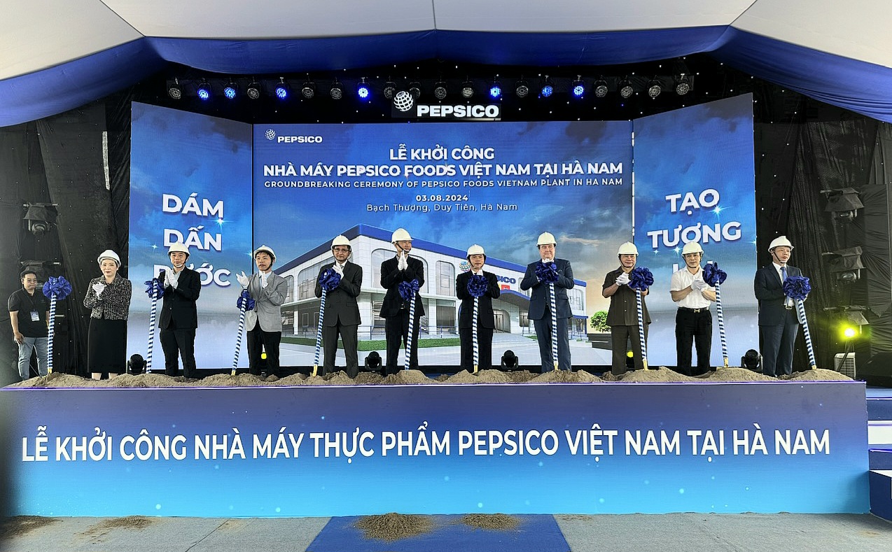 PepsiCo Foods mise en chantier d une usine de 90 millions de dollars à Ha Nam