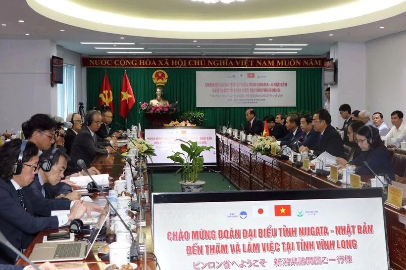 Vinh Long renforce sa coopération avec la préfecture japonaise de Niigata dans divers domaines