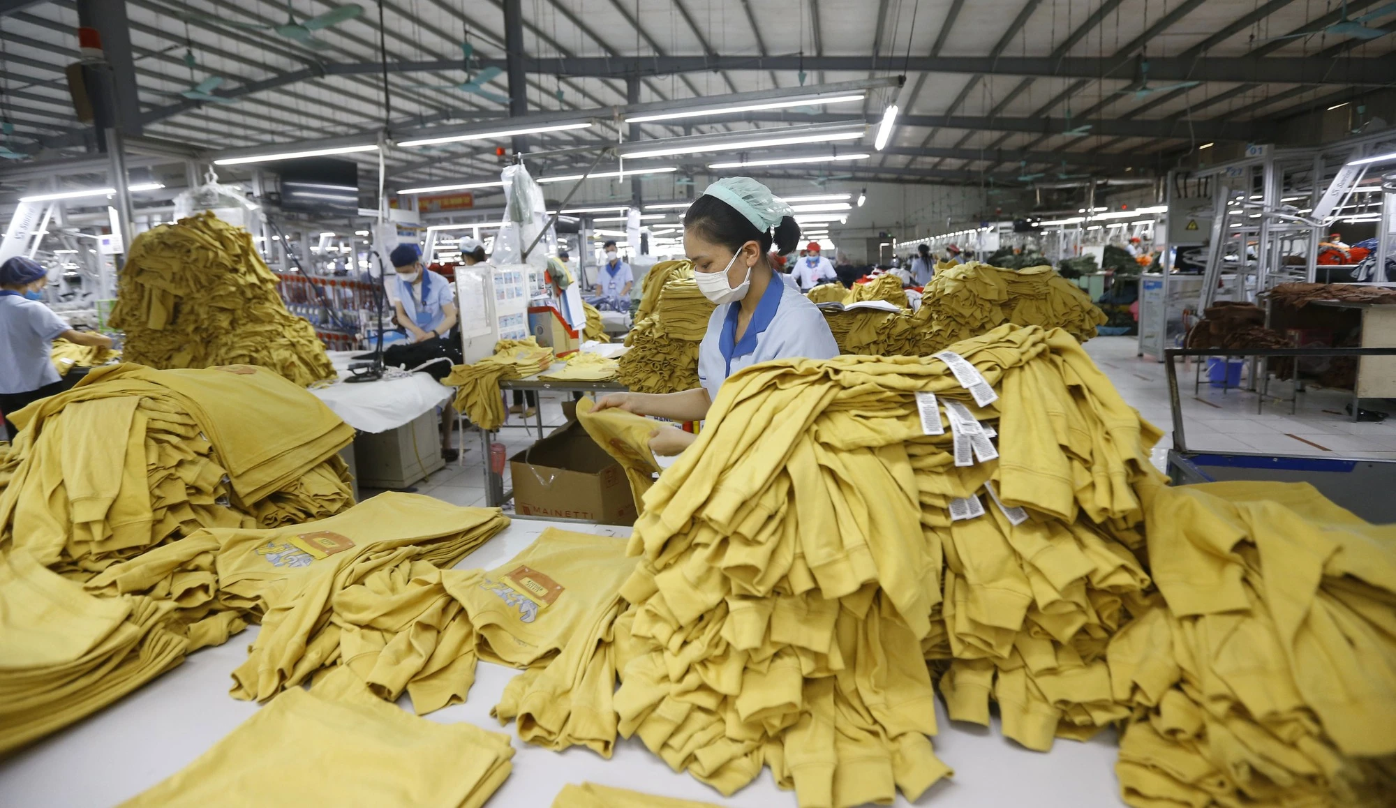 Les exportations du textile-habillement augmente de 5,9 en sept mois