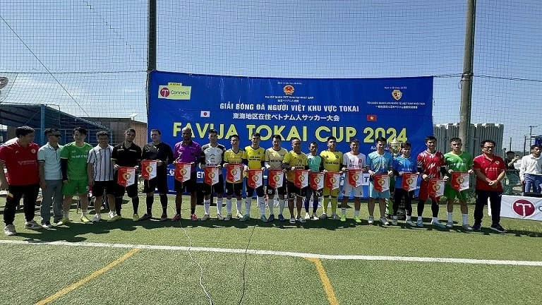 Tournoi de football vietnamien dans la région japonaise du Tokai