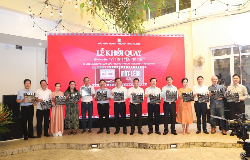 Début du tournage du projet de film Pour l amour de Hanoi