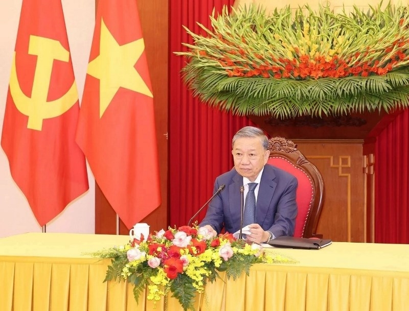 Le secrétaire général du Parti et président Tô Lâm et son épouse effectueront une visite d État en Chine