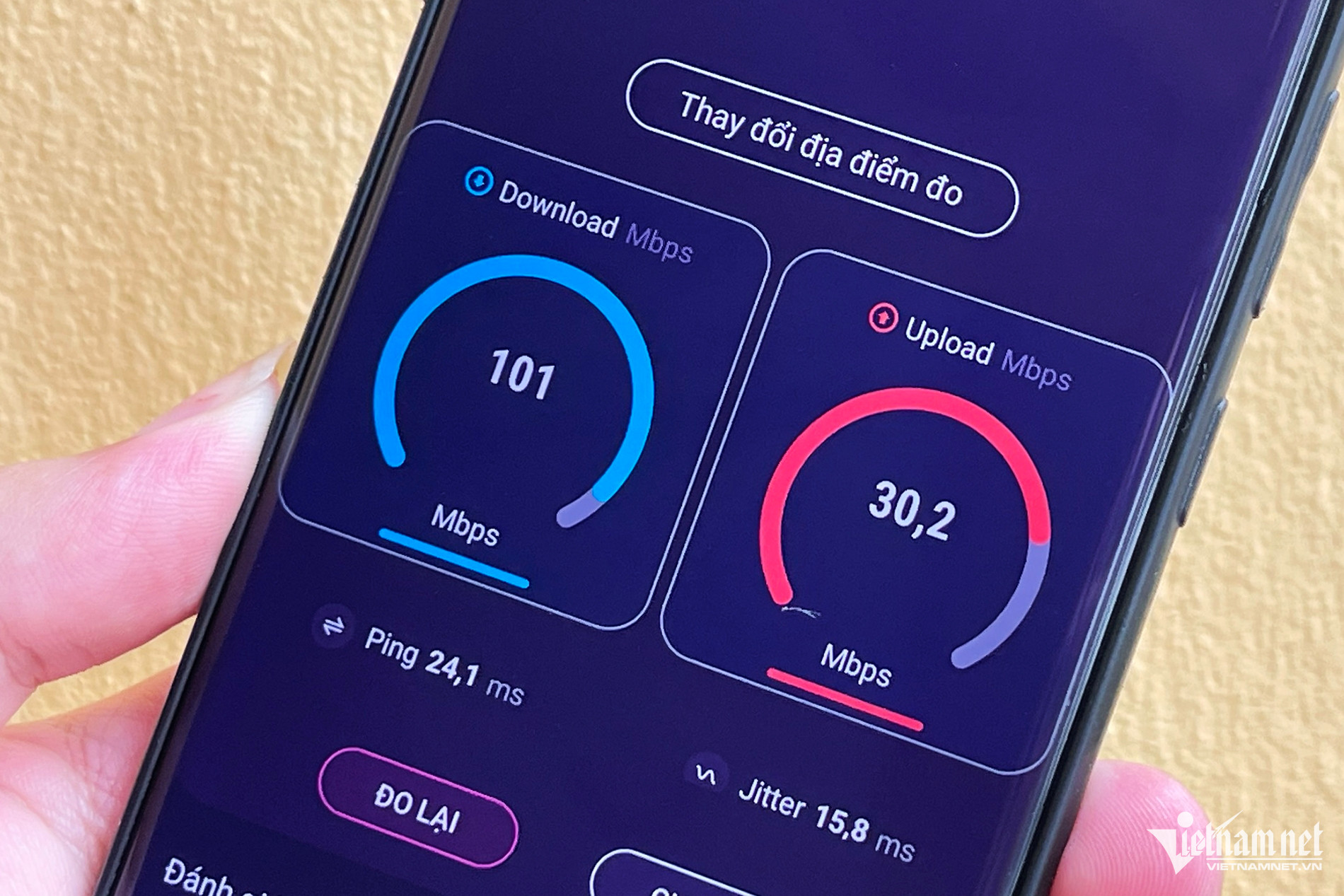 La vitesse de connexion à Internet mobile au Vietnam a augmenté pour le 5e mois consécutif