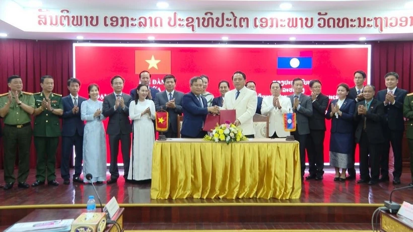 La province de Quang Binh et celle lao de Savannakhet promeuvent leur coopération