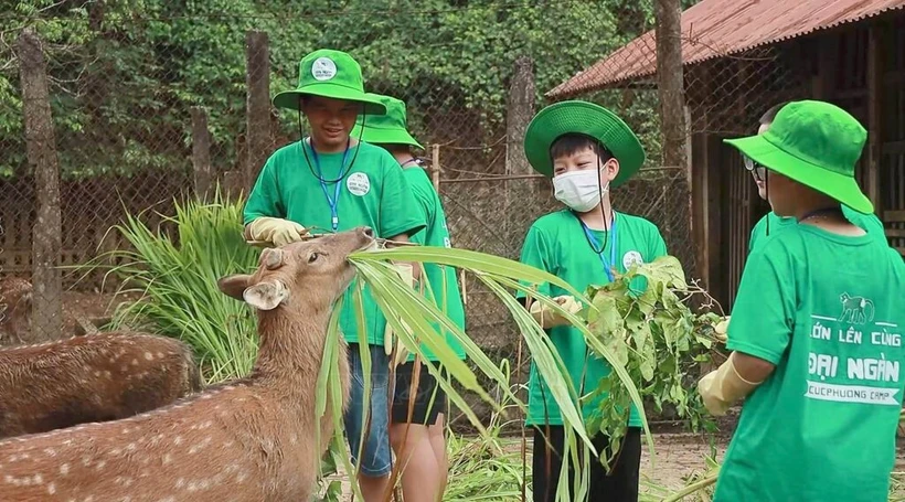 Le parc national de Cuc Phuong aide à transmettre l amour de la nature à la jeune génération