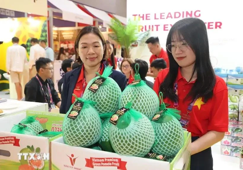 Le Vietnam participe à l Asia Fruit Logistica 2024 à Hong Kong Chine