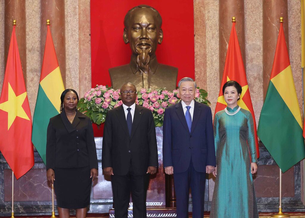 Banquet en l honneur du président bissau-guinéen Umaro Sissoco Embaló