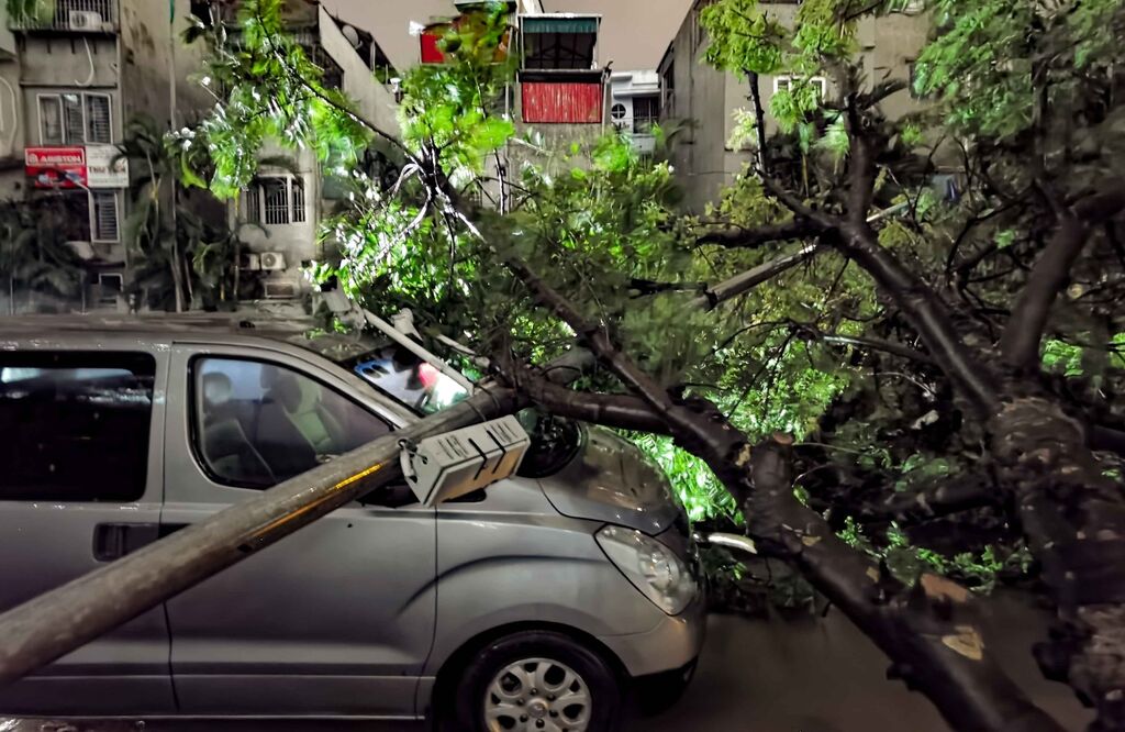 Le super typhon Yagi fait quatre morts et 78 blessés