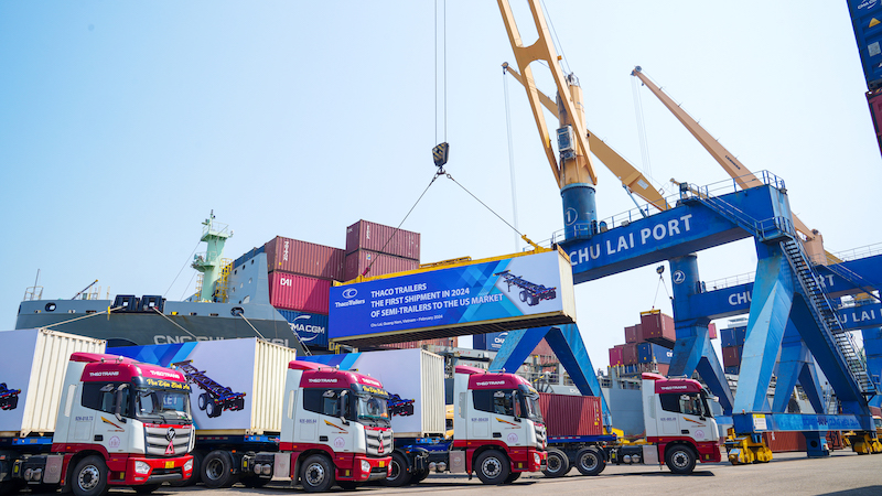 Thaco Trailers ambitionne de positionner la marque des semi-remorques «Made in Vietnam» en Amérique du Nord