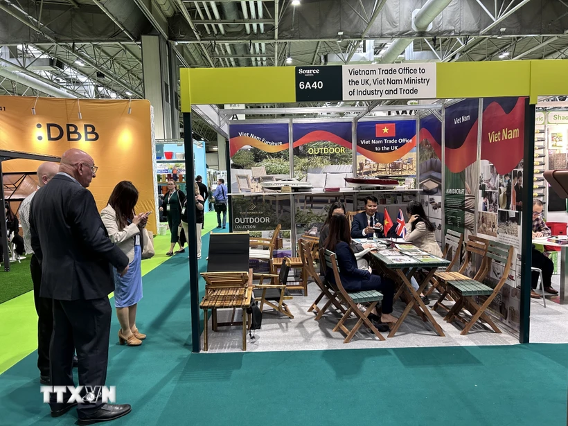 Le bois vietnamien présent pour la première fois au salon Source Garden