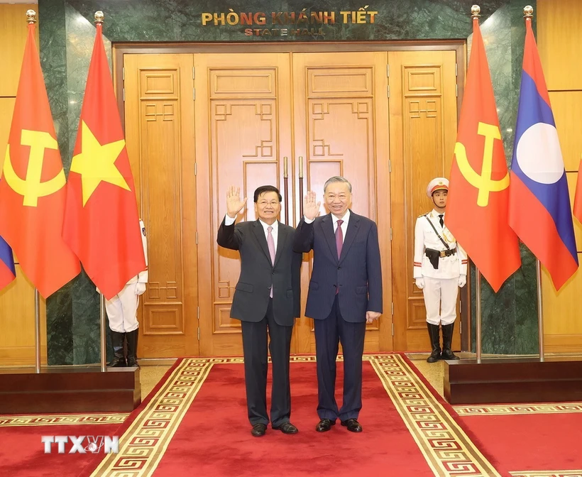 La visite du dirigeant Thongloun Sisoulith, un jalon important des liens Vietnam-Laos