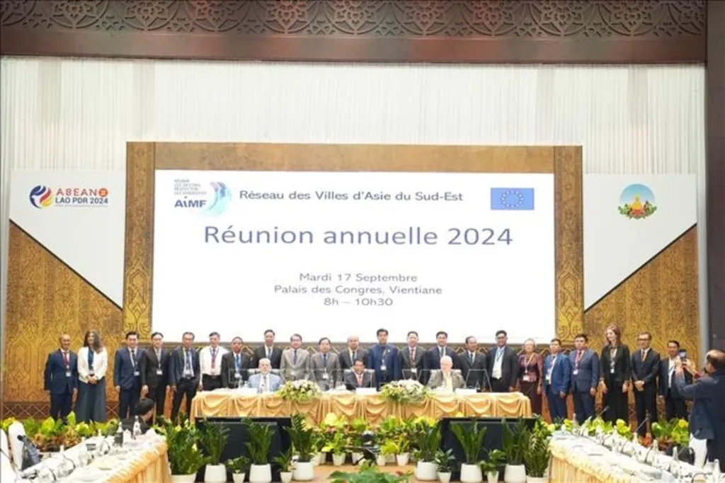 Ouverture de la conférence francophone de l ASEAN à Vientiane