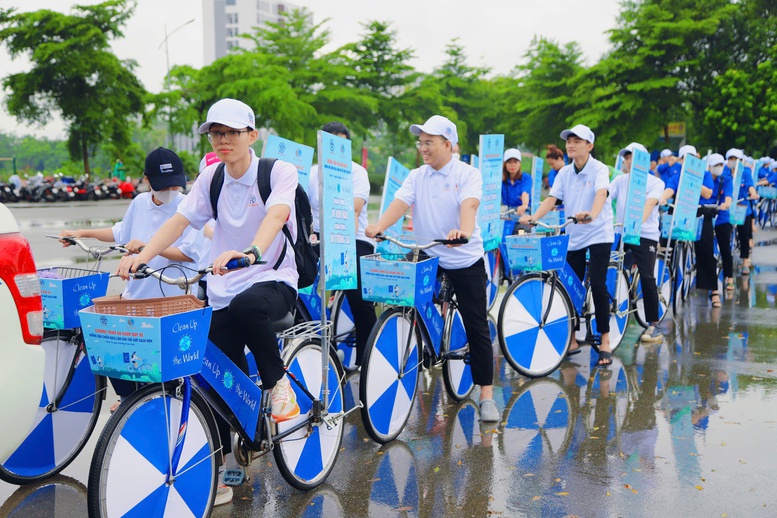 Hanoï Lancement d activités en écho à la campagne visant à rendre le monde plus propre