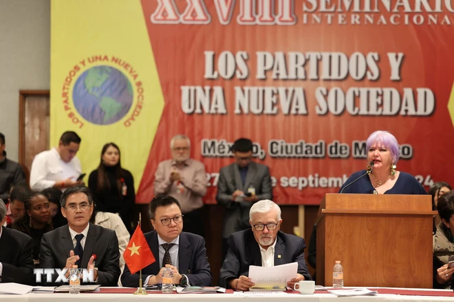 Le Vietnam à la conférence internationale Les Partis politiques et une nouvelle société au Mexique