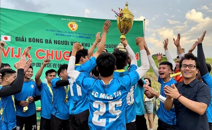 Tournoi de football de la communauté vietnamienne à Hiroshima Japon