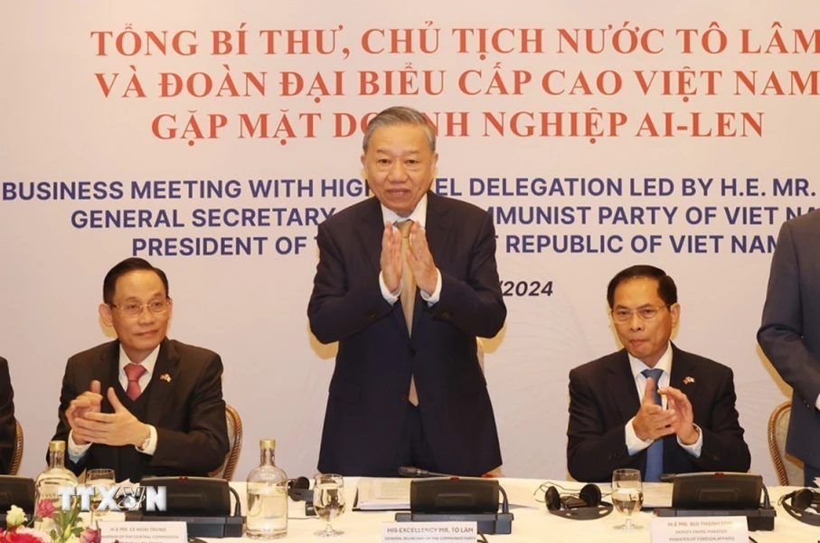 Le dirigeant Tô Lâm exhorte les entreprises irlandaises à investir plus au Vietnam