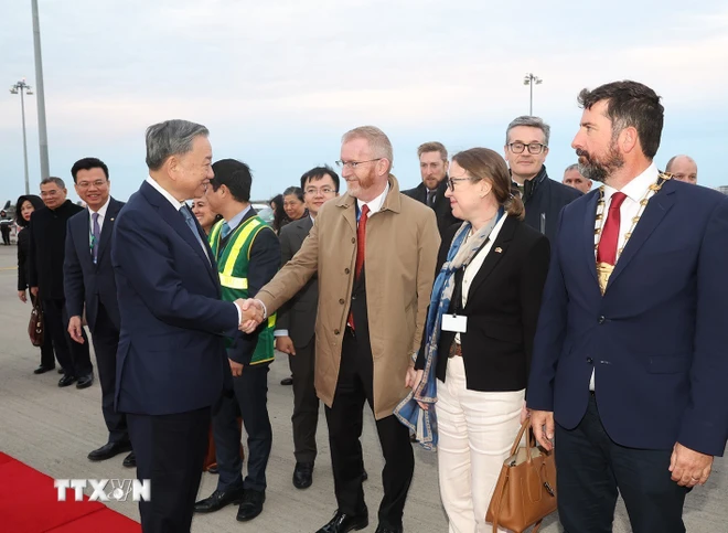 Le dirigeant To Lam termine avec succès sa visite d État en Irlande