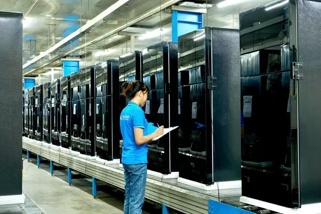 Hoa Phat exporte des réfrigérateurs de nouvelle génération aux Etats-Unis