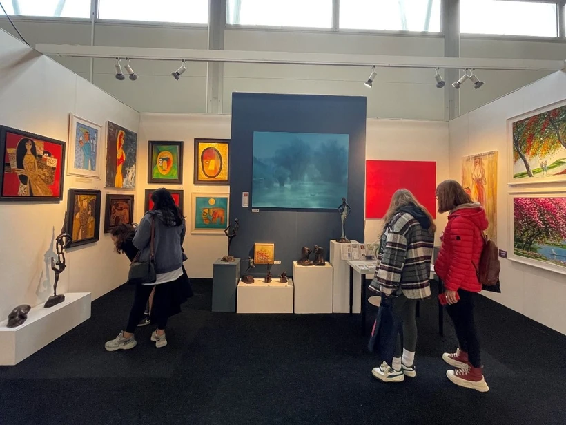 Des œuvres vietnamiennes à la Foire internationale d art à Londres