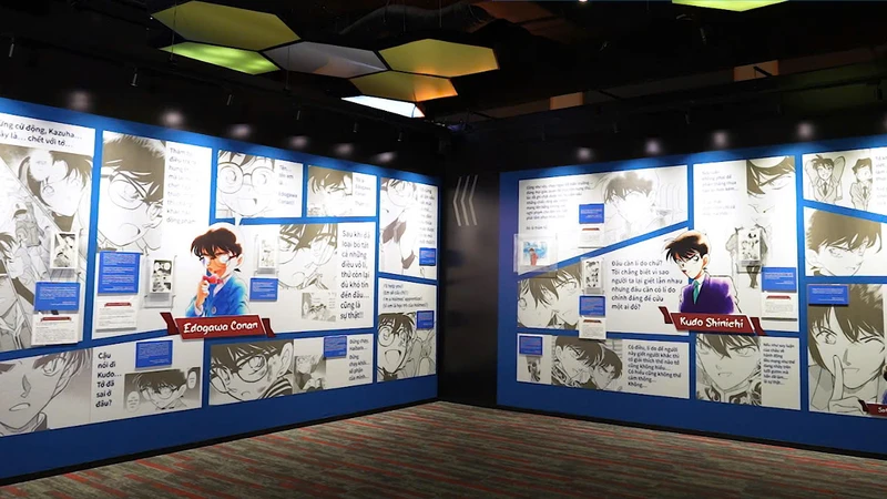 Bientôt la première exposition sur le célèbre détective Conan à Hanoi